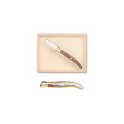 Coffret Lancette à Huître Laguiole Mitre Laiton
