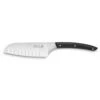 Couteau Santoku 13cm Le Thiers® Lame Alvéolée Manche Noir Mat