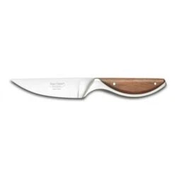 Couteau éminceur 14cm Haute Cuisine Manche Bois Exotique