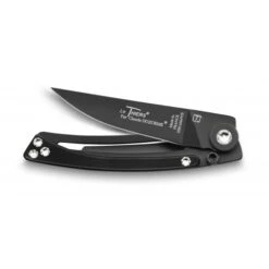 Couteau De Poche Liner Lock Le Thiers® Swarovski Lame Noire